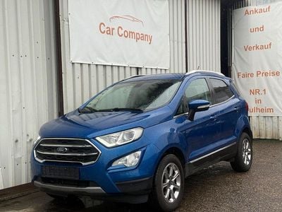 Gebraucht Ford Ecosport Titanium 125 PS (91 kW) 2018 Blau SUV