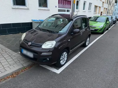 Używany Fiat Panda 86 KM (63 kW) 2013 Purpurowy Hatchback