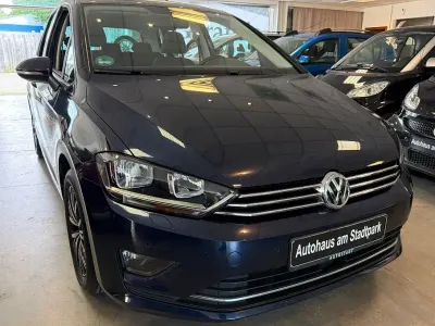 Gebraucht VW Golf Sportsvan 125 PS (91 kW) 2016 Blau Van / Kleinbus