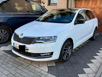 Gebraucht Skoda Rapid Style 95 PS (69 kW) 2018 Weiß Kleinwagen