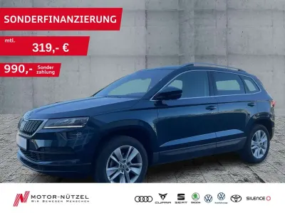 Gebraucht Skoda Karoq Style 150 PS (110 kW) 2021 Blau SUV