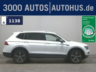 Gebraucht VW Tiguan Allspace Highline 220 PS (161 kW) 2018 Pure white SUV