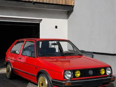 Gebraucht VW Golf II 54 PS (39 kW) 1983 Rot Kleinwagen