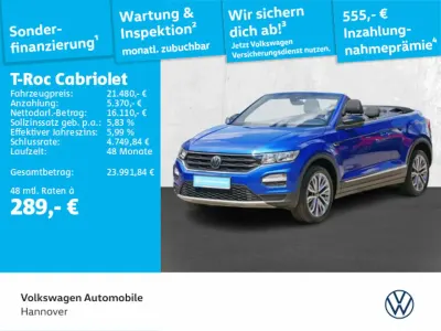 Gebraucht VW T-Roc Active 110 PS (80 kW) 2021 SUV