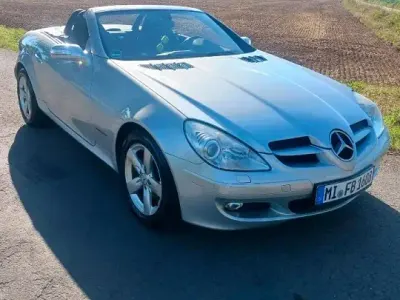Gebraucht Mercedes SLK200 163 PS (119 kW) 2006 Silber Cabrio