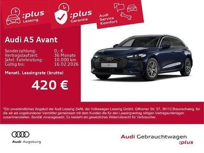 Firmamentblau metallic Gebraucht 2025 Audi A5 Sport Kombi | 50.490 € (Guter Preis)