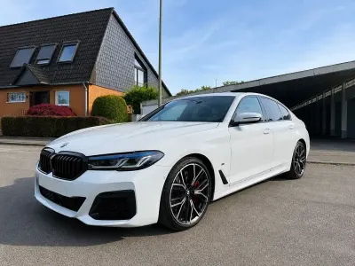 Brugt BMW M550 Performance 530 HK (389 kW) 2021 Hvid Sedan