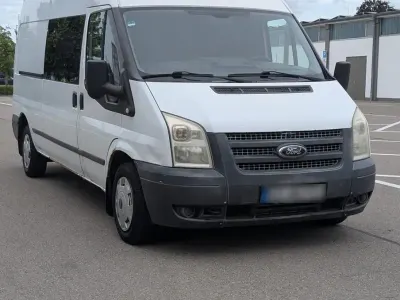 Gebraucht Ford Transit 101 PS (74 kW) 2013 Weiß Van / Kleinbus