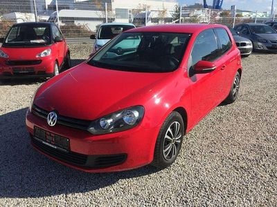 Gebraucht VW Golf VI 84 PS (61 kW) 2009 Rot Kleinwagen