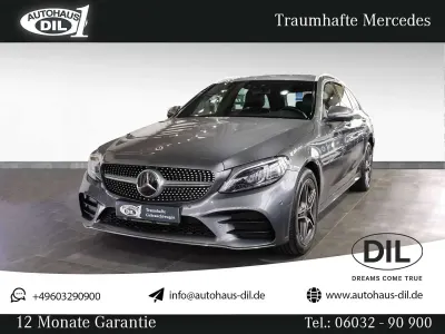 Gebraucht Mercedes C300 AMG 245 PS (180 kW) 2020 Selenitgrau  metalliclack Kombi