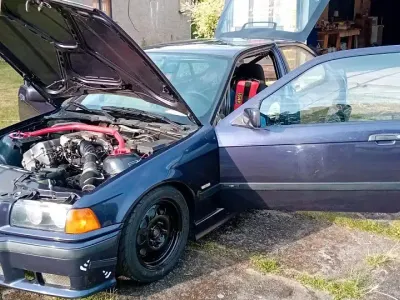 Gebraucht BMW 318 Compact 143 PS (105 kW) 1997 Blau Kleinwagen