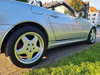Brugt Mercedes SLK320 218 HK (160 kW) 2001 Grå Cabriolet