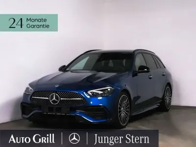 Brugt Mercedes C180 AMG Line Premium 170 HK (125 kW) 2025 Blå Stationcar
