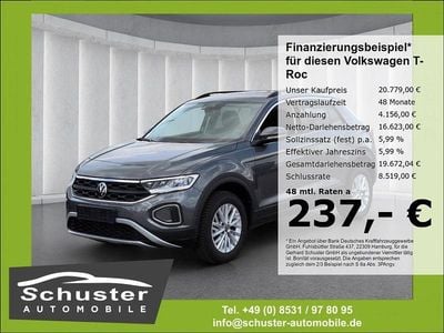 Gebraucht VW T-Roc Life 116 PS (85 kW) 2024 Grau SUV