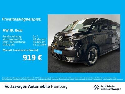 Gebraucht VW ID. Buzz GTX 250 kW (340 PS) 2025 Schwarz Van / Kleinbus