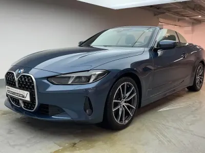 Gebraucht BMW 420 Efficient Dynamics 184 PS (135 kW) 2025 Arctic race blue metallic Cabrio