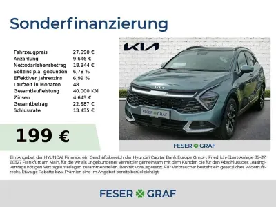 Gebraucht Kia Sportage Spirit 150 PS (110 kW) 2023 Yuka grau SUV