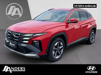 Neu Hyundai Tucson Trend 150 PS (110 kW) 2026 Engine red SUV