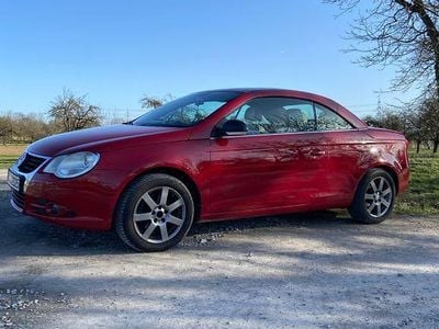 Second-hand VW Eos 116 CP (85 kW) 2005 Roșu Cabrio