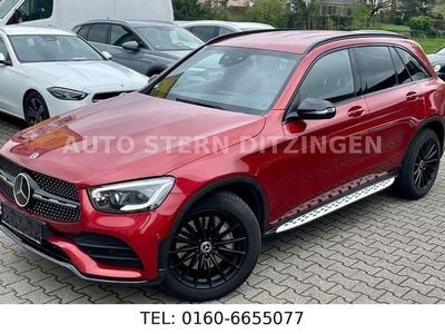 Usata Mercedes GLC220 AMG 194 CV (142 kW) 2019 Rosso SUV