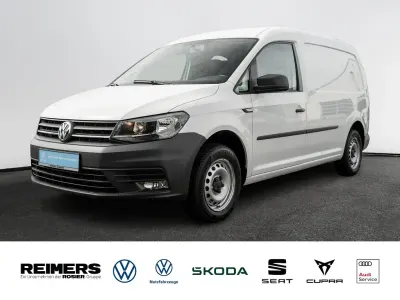 Gebraucht VW Caddy Maxi 102 PS (75 kW) 2020 Weiss / candy weiss Van / Kleinbus