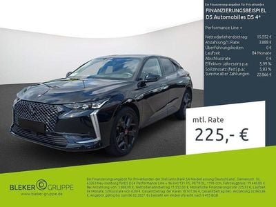 Lackierung schwarz perla nera/ Gebraucht 2023 DS Automobiles DS4 Performance Line Plus Limousine | 19.440 € (Guter Preis)