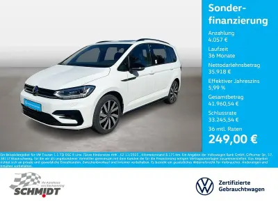 Gebraucht VW Touran Highline 150 PS (110 kW) 2025 Pure white Van / Kleinbus