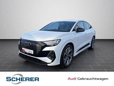 Gletscherweiß metallic Gebraucht 2022 Audi Q4 Sportback e-tron Comfort SUV | 41.507 €