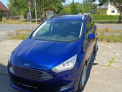 Gebraucht Ford C-MAX 125 PS (91 kW) 2018 Blau Van / Kleinbus