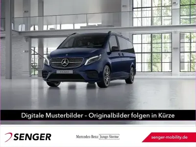 Gebraucht Mercedes V300 AMG 237 PS (174 kW) 2022 Blau Van / Kleinbus