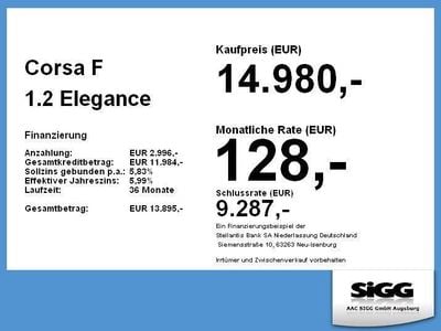 Rot Gebraucht 2023 Opel Corsa Elegance Limousine | 14.980 € (Fairer Preis)