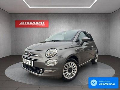 Gebraucht Fiat 500 Lounge 69 PS (50 kW) 2018 Grau Kleinwagen
