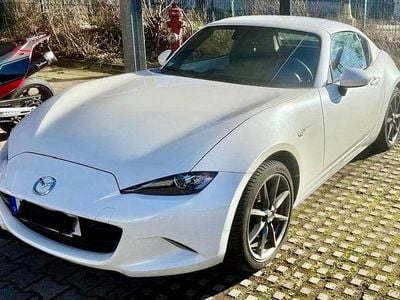 Gebraucht Mazda MX5 Sports-Line 184 PS (135 kW) 2019 Weiß Cabrio