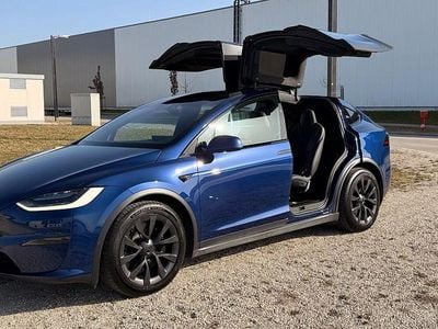 Gebraucht Tesla Model X Plaid 759 kW (1033 PS) 2023 Blau SUV