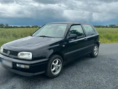 Gebraucht VW Golf III Edition 75 PS (55 kW) 1997 Schwarz Kleinwagen