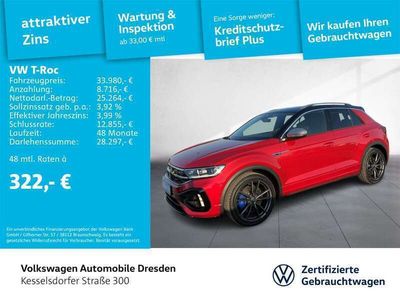 Gebraucht VW T-Roc R 300 PS (220 kW) 2023 Kings red metallic/schwarz SUV
