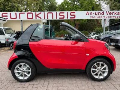 Usata Smart ForTwo Cabrio Passion 71 CV (52 kW) 2018 Nero Cabrio