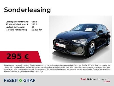Mythosschwarz metallic Gebraucht 2025 Audi A3 Ambiente Limousine | 32.990 € (Superpreis)