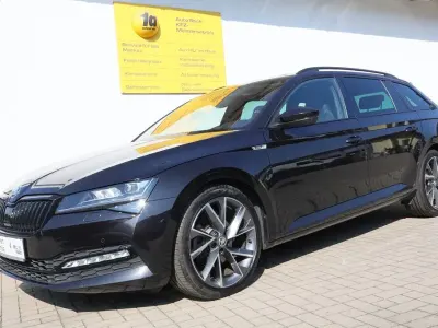 Gebraucht Skoda Superb SportLine 190 PS (139 kW) 2020 Schwarz Limousine