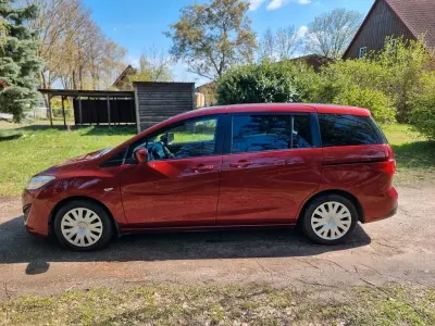 Usata Mazda 5 Center-Line 144 CV (105 kW) 2011 Rosso Monovolume