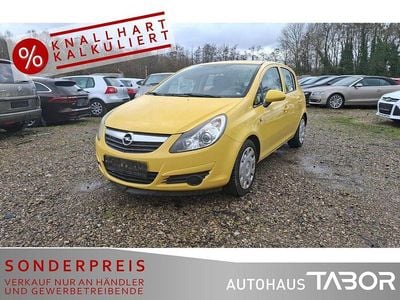 Gebraucht Opel Corsa Edition 80 PS (58 kW) 2008 Sunny yellow (uni) Kleinwagen