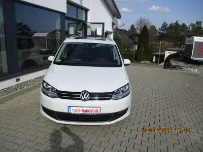 Gebraucht VW Sharan Cup 140 PS (102 kW) 2015 Pure white Van / Kleinbus