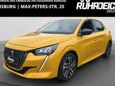 Brugt Peugeot 208 Allure 101 HK (74 kW) 2023 Gul Hatchback