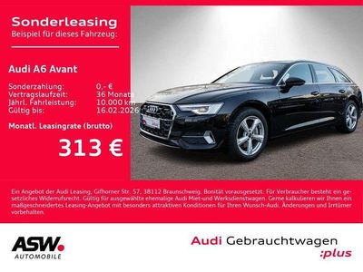 Mythosschwarz metallic Gebraucht 2025 Audi A6 Advanced Plus Kombi | 46.760 € (Guter Preis)