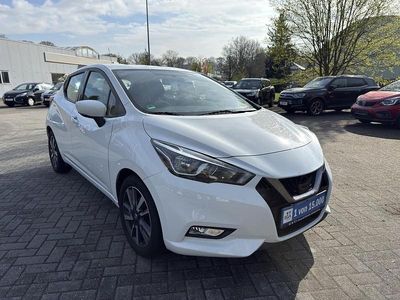Gebraucht Nissan Micra N-Way 71 PS (52 kW) 2018 Weiß metallic Kleinwagen