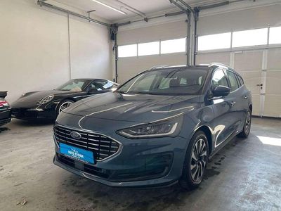 Gebraucht Ford Focus Titanium 116 PS (85 kW) 2023 Chromablau metallic Kombi
