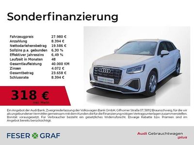 Gebraucht Audi Q2 S-Line 150 PS (110 kW) 2023 Ibisweiß SUV