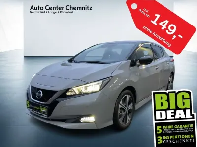 Second-hand Nissan Leaf 360º 89 kW (122 CP) 2021 Negru Hatchback
