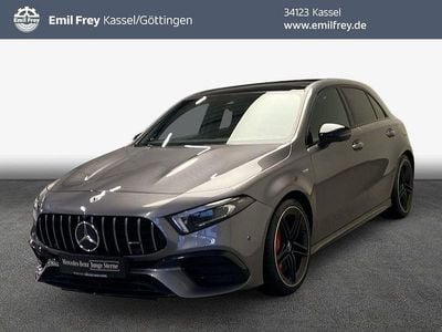 Grau Gebraucht 2022 Mercedes A45 AMG AMG Limousine | 43.410 € (Guter Preis)