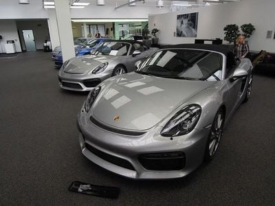 Gebraucht Porsche Boxster Spyder 375 PS (275 kW) 2016 Silber Cabrio